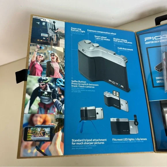 Pictar DLSR Convert Phone To Real Camera Compatible with Iphone Android Wireless - Picture 4 of 8